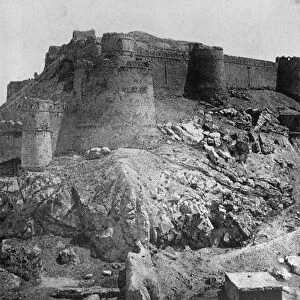 Afghanistan. The Fort of Bala Hissar. November 1928