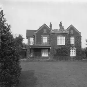 Appleton House, Sandringham, Norfolk, on the Royal estate. 2 March 1929