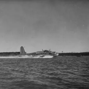 BOAC flying boat 20 April 1946