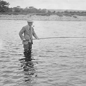 Duke of Richmond Salmon Fishing in Scotland Lord Esme of Gordon Lennox son of the