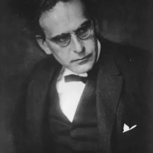 Famous German composer for London. Otto Klemperer, the famous German conductor