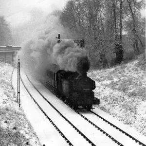 Winchmore Hill Railtrack Print January 1947 Winchmore Hill Railtrack Print January 1947