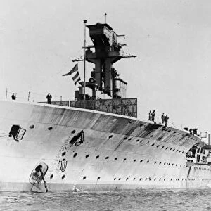 HMS Hermes was an aircraft carrier built for the Royal Navy. The ship was begun during World War I