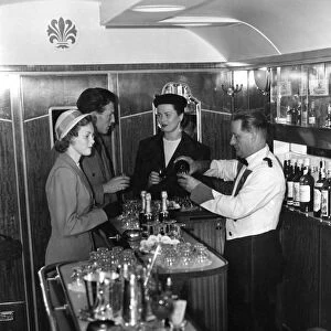 Interior view of the new Trianon Bar situated on car Pegasus on the new Golden