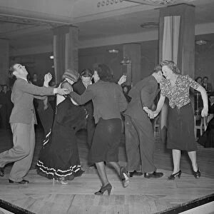 Jitterbugs come to London. dance / dancing / party season / celebration / happy vintage