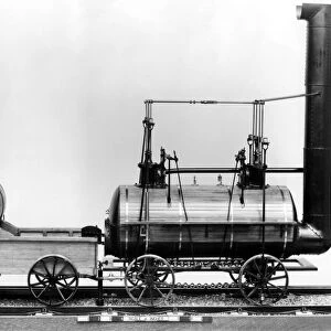 Model of Stephensons Killingworth locomotive 1815-1820 (right side) ? TopFoto