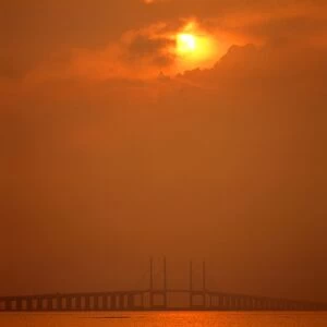 Penang Bridge at sunrise