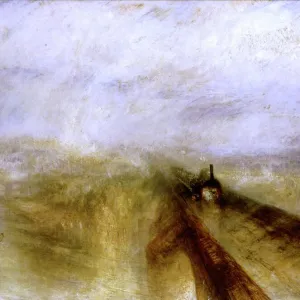 Rain, Steam and Speed - 1844 Great Western Railway by Turner National Gallery Joseph