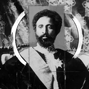 Rastafarai, newly crowned King of Abyssinia, Emperor Haile Selassie I, who rules