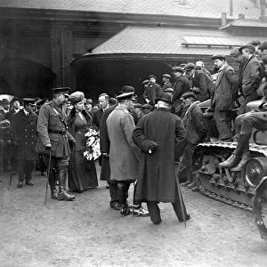 Royal Visit to Lincoln. 9 April 1918