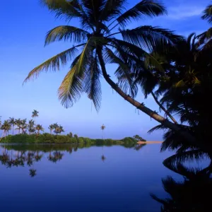 Salt Water Lake at Kuskoda, with beach over headland