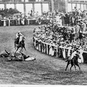 Print of The Derby at Epsom, 1913 Print of The Derby at Epsom, 1913