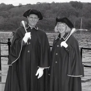 Macebearers, Fowey, Cornwall. May 1998