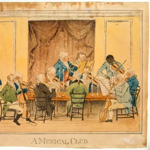 A Musical Club, Artist Unknown