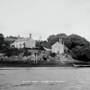 Malpas Ferry Landing Print, Tregothnan Side Malpas Ferry Landing Print, Tregothnan Side