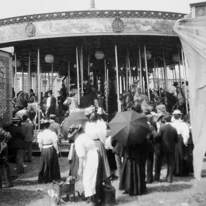 Hancocks Fairground Carousel Print Hancocks Fairground Carousel Print