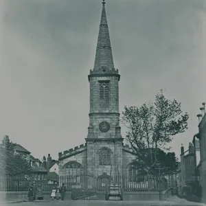 Iglesia de Santa María, Truro, Cornualles. Alrededor de 1870. Iglesia de Santa María, Truro, Cornualles. Alrededor de 1870.