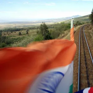 Kenya-Train-Lunatic Express-Flags