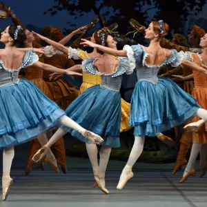 Mikhailovsky Ballet dancers perform Giselle scene