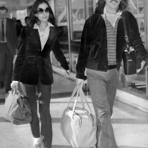 George Harrison y su esposa Olivia en 1978. George Harrison y su esposa Olivia en 1978.