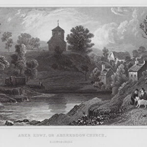 Aber Edwy, or Abereddow Church, Radnorshire (engraving)