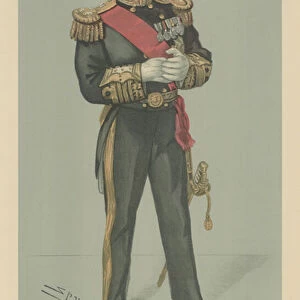 Admiral Sir Frederick Bedford (colour litho)