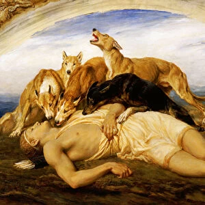 Adonis Wounded, 1887 (oil on canvas)