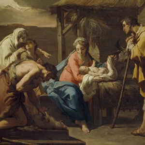 The Adoration of the Shepherds, post 1798 (oil on canvas)