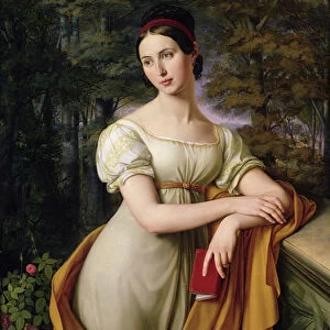Agnes Rauch (1804-81), 1825 (oil on canvas)