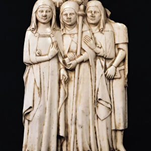 Alinorda, sister of Pope Clement VI (1291-1352) and her children