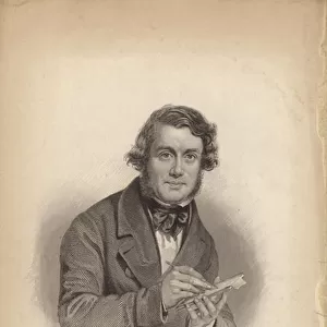 Alred Crowquill, pseudonym of Alfred Henry Forrester (engraving)