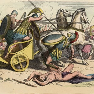 Ancient Greece : Greek Military, Greece at the time of the kings, War Chariot
