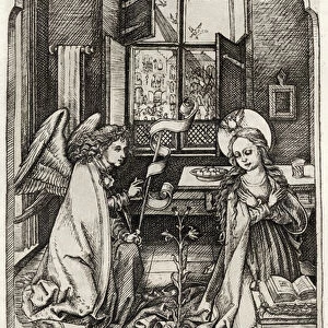 The Annunciation, from A Catalogue of a Collection of Engravings, Etchings and Woodcuts