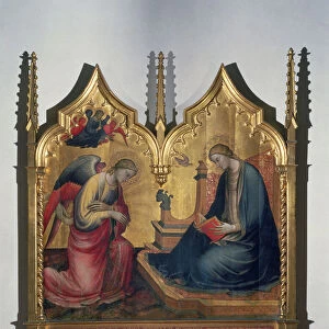 Annunciation (tempera on panel)