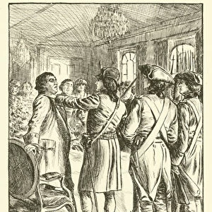 Arrest of Collet (engraving)