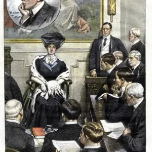 Harry Thaw's 1907 New York Trial Print Harry Thaw's 1907 New York Trial Print