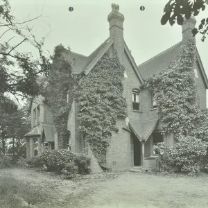 Black and white photograph print of Bennetts Castle House Black and white photograph print of Bennetts Castle House