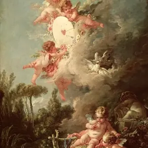 Prints of : Angels, Putti and Cherubs