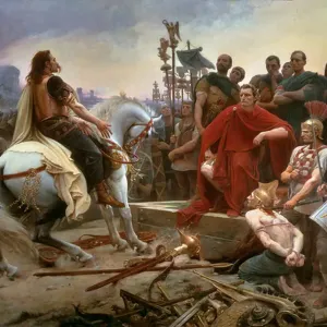 Vercingetorix Submits to Caesar Fine Art Print Vercingetorix Submits to Caesar Fine Art Print