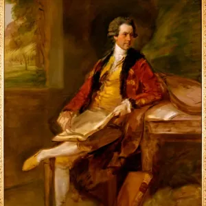 Thomas Gainsborough Print: Willoughby Bertie (1740-1799) Thomas Gainsborough Print: Willoughby Bertie (1740-1799)