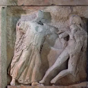 Magna Graecia Metope Print, 5th century BC Magna Graecia Metope Print, 5th century BC