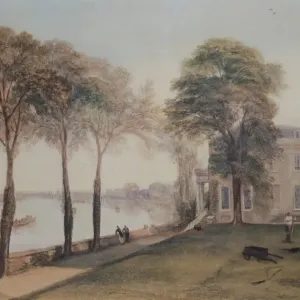 Mortlake Terrace: Early Summer Morning, 1826 Print by Turner