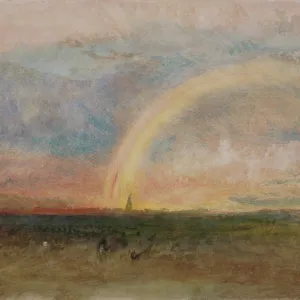 JMW Turner's The Rainbow Print, c.1835 Watercolour on Paper