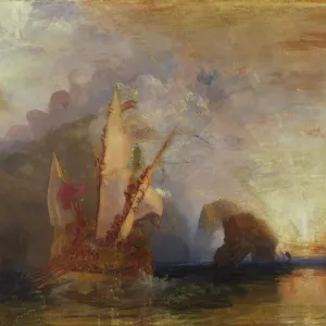 Ulysses Deriding Polyphemus Print, 1829 by Turner