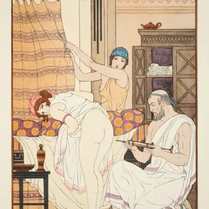 An Enema, 1934 Colour Litho Print