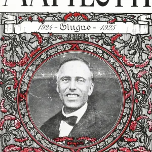 Print of Giacomo Matteotti, a portrait photograph Print of Giacomo Matteotti, a portrait photograph