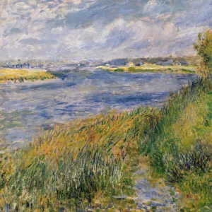 The Banks of the Seine, Champrosay, 1876 (oil on canvas)