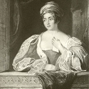 The Barons daughter (engraving)