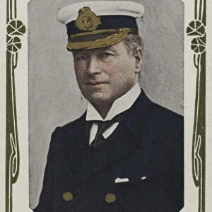 Barry, amiral anglais (coloured photo)