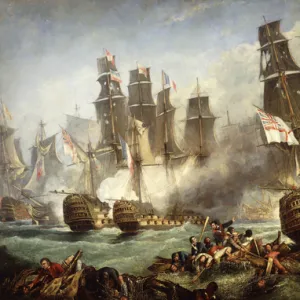 Battles Fine Art Print Collection: Battle of Trafalgar